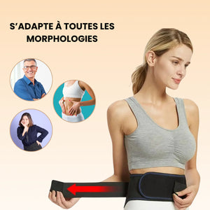 ConfortCare® - Ceinture lombaire thérapie auto-chauffante